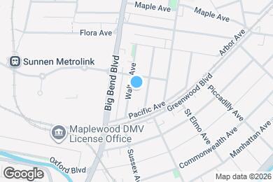 Map image of the property - 3222 Walter Ave