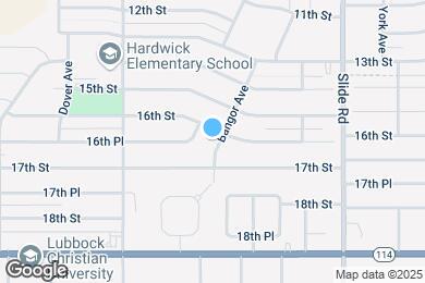 Map image of the property - 1604 Bangor Ave