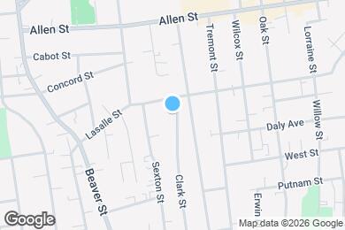 Map image of the property - 252 Clark St