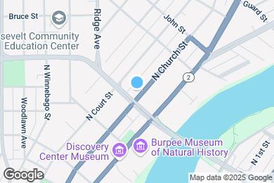 Map image of the property - 916 N Church St