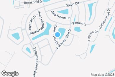 Map image of the property - 447 Palm Frond Dr