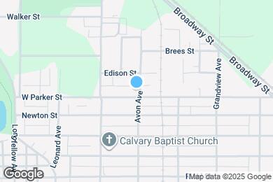 Map image of the property - 900 W Parker St