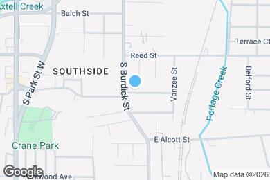 Map image of the property - 135 E Maple St