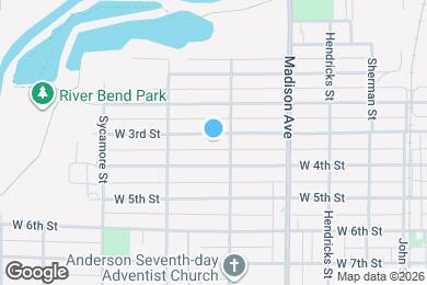 Map image of the property - 1213 W 3rd St