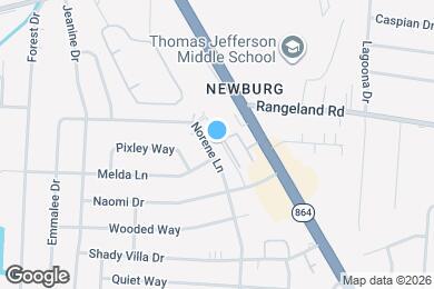 Map image of the property - 4213 Norene Ln