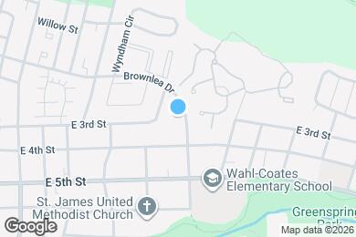 Map image of the property - 322 Brownlea Dr
