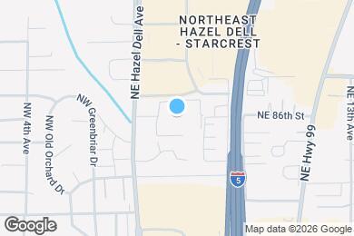 Map image of the property - 405 NE 85th St