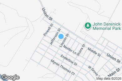 Map image of the property - 126 Lincoln St