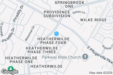 Map image of the property - 1405 Amber Day Dr