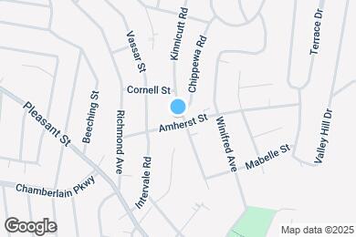 Map image of the property - 47 Amherst St