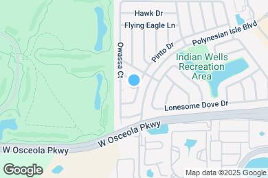Map image of the property - 3143 Pinto Dr