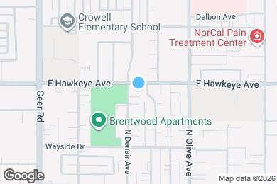 Map image of the property - 530 E Hawkeye Ave