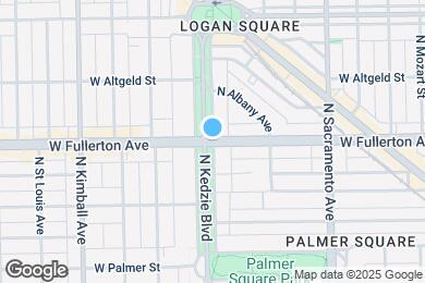 Map image of the property - 2403 N Kedzie Blvd