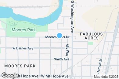 Map image of the property - 1604 Coleman Ave