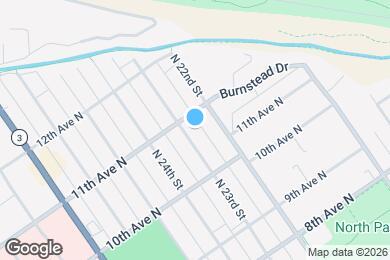 Map image of the property - 1041 N 23rd St