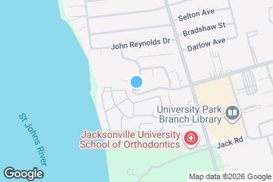 Map image of the property - 5407 Fort Caroline Rd