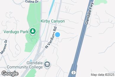 Map image of the property - 1818 Verdugo Loma Dr
