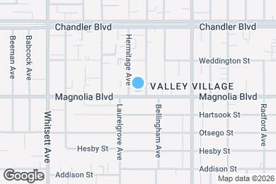 Map image of the property - 12235 Magnolia Blvd