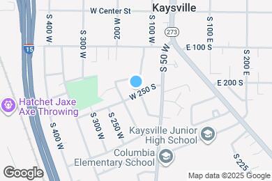 Map image of the property - 116 W 250 S