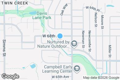 Map image of the property - 10933 W 67th Pl