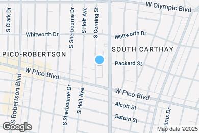 Map image of the property - 1224 S Corning St