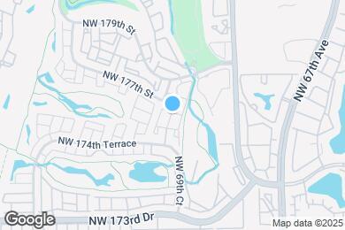 Map image of the property - 6972 NW 179th St