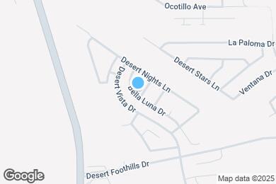 Map image of the property - 2651 La Costa Dr