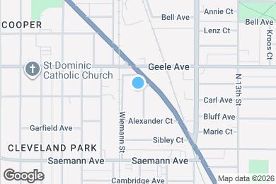 Map image of the property - 2106 Folger Ct