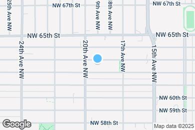 Map image of the property - 1755 NW 63rd St