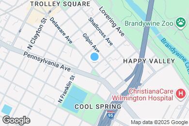 Map image of the property - 1203 Delaware Ave