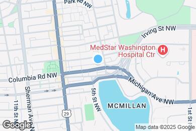 Map image of the property - 517 Columbia Rd NW