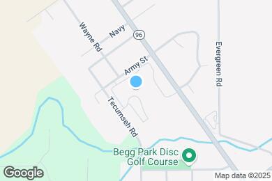 Map image of the property - Brookside Apartments