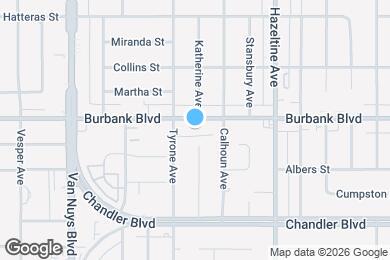 Map image of the property - 14240 Burbank Blvd