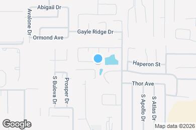 Map image of the property - 1537 Sunset View Cir