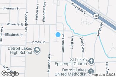 Map image of the property - 1240 Jackson Ave