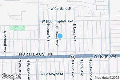 Map image of the property - 1657 N Linder Ave