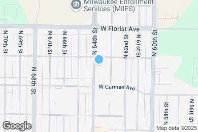 Map image of the property - 5854 N 64th St