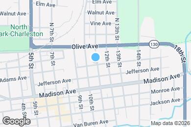 Map image of the property - 1021 Adams Ave