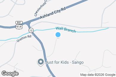 Map image of the property - 1057 Brightwood Ct