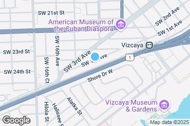 Map image of the property - 3567 SW 1st Ave