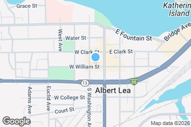 Map image of the property - 126 W William St