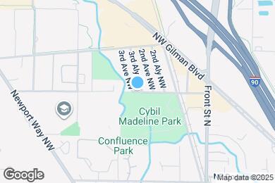 Map image of the property - 280 NW Holly St