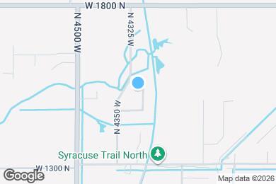 Map image of the property - 1531 N 4300 W