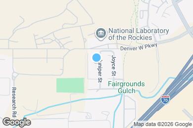 Map image of the property - 1465 Juniper St
