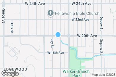 Map image of the property - 1995 Ingalls St