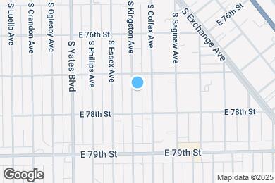 Map image of the property - 7725 S Kingston Ave