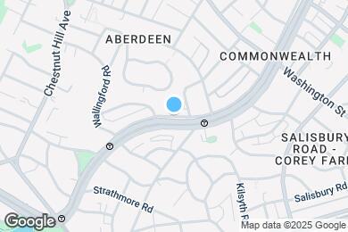 Map image of the property - 1715 Commonwealth Ave