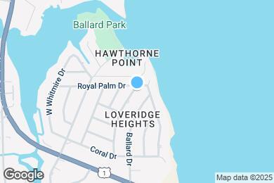 Map image of the property - 857 Banyan Dr