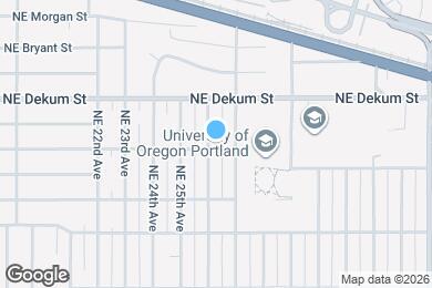 Map image of the property - 2609 NE Liberty St