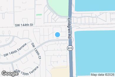 Map image of the property - 13776 SW 145th Terrace